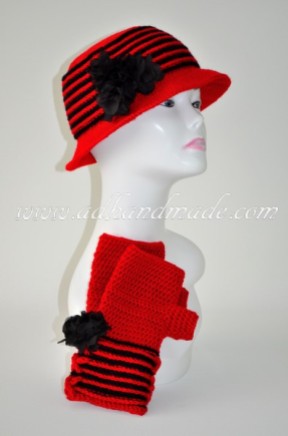 Red Beret-Glove Kit by adhandmade